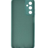 Fashion Color TPU-cover Samsung Galaxy A05s mørkegrøn