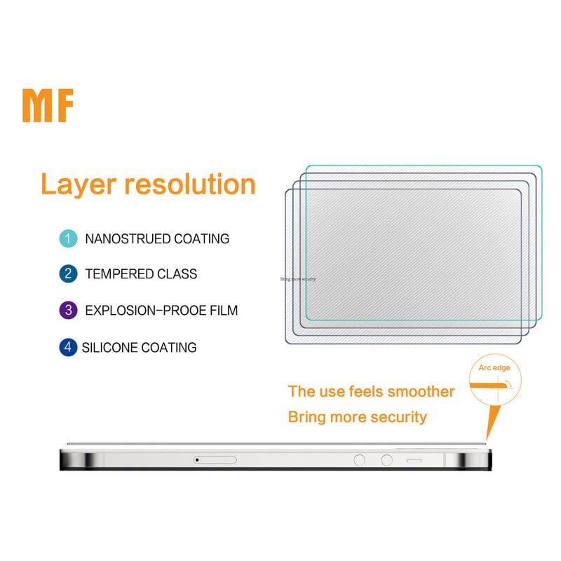 MF Glass Vetro temperato completo MF per Galaxy A55