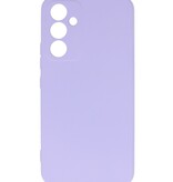 Coque en TPU couleur tendance pour Samsung Galaxy A25, violet