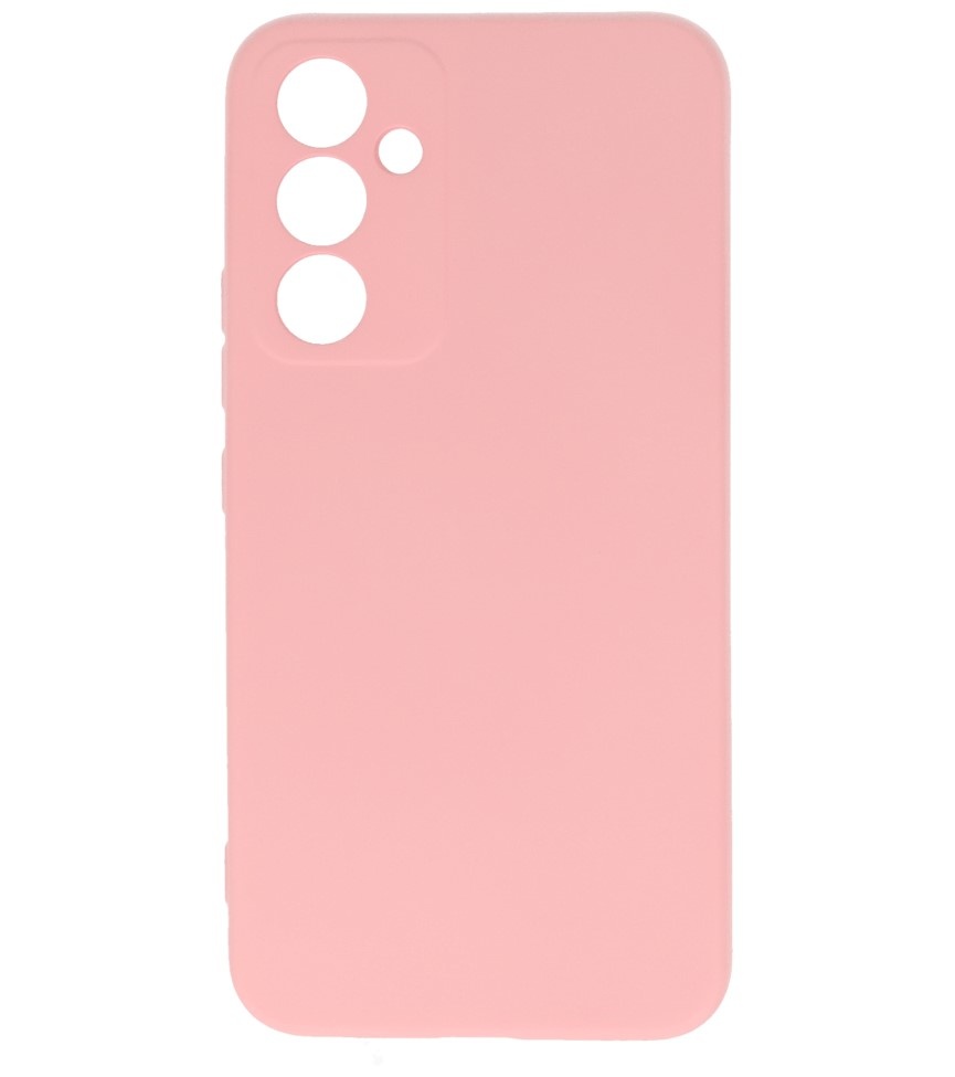 Coque en TPU couleur tendance pour Samsung Galaxy A25 rose