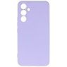 Coque en TPU couleur tendance pour Samsung Galaxy A55, violet