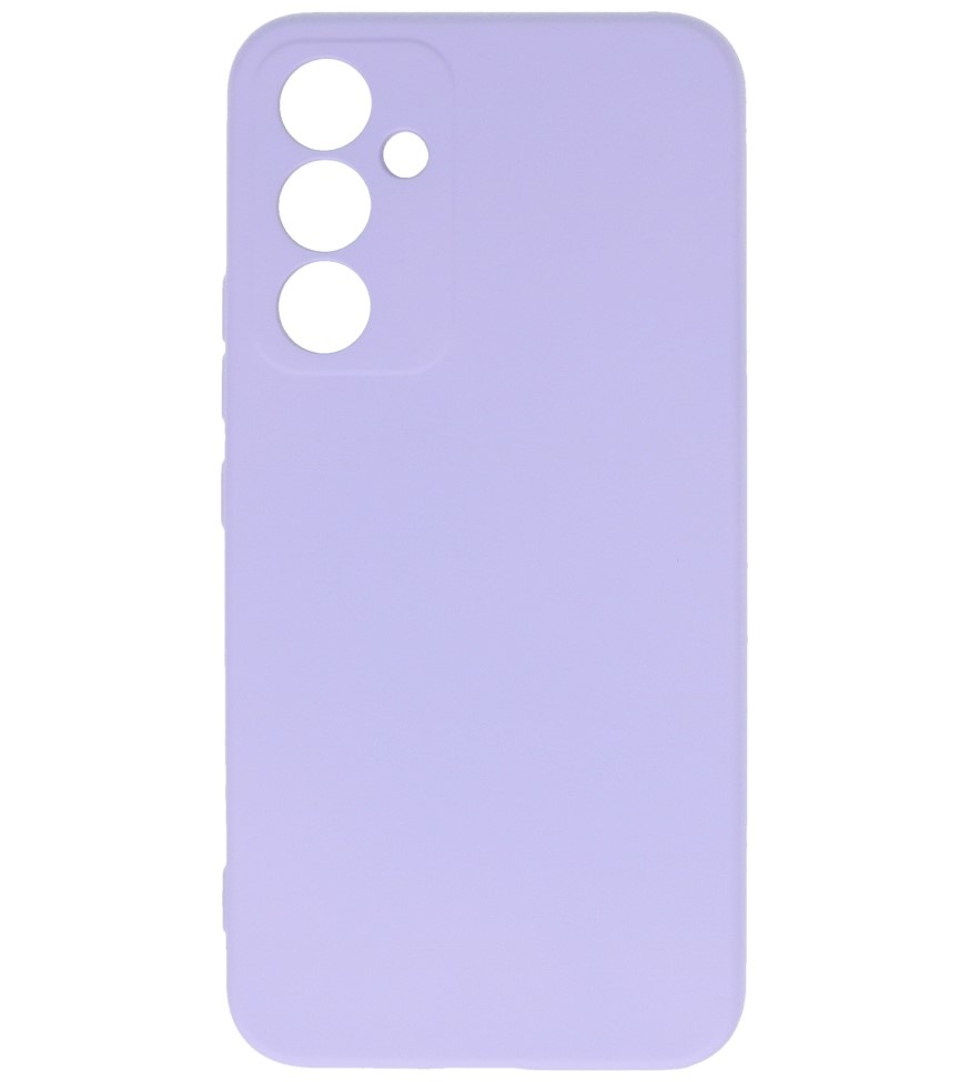 Fashion Color TPU Hülle Samsung Galaxy A55 Lila