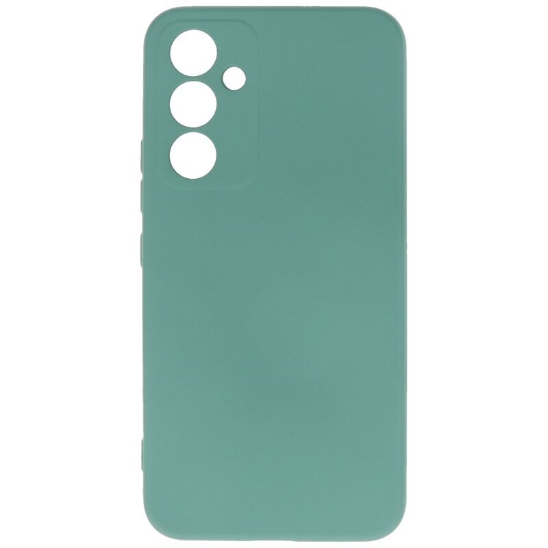 Custodia in TPU colore moda per Samsung Galaxy A55 verde scuro