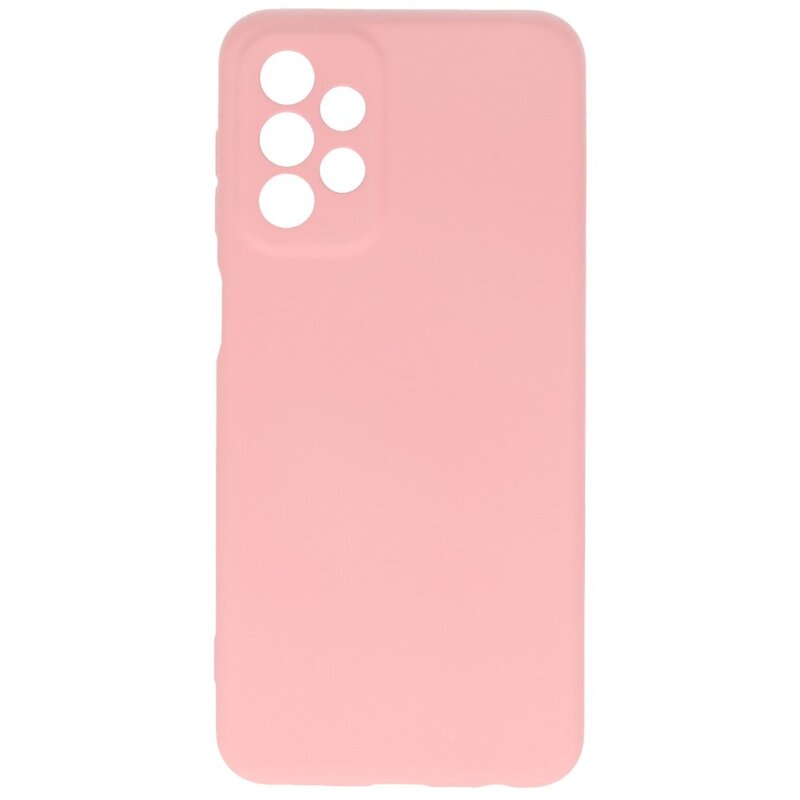 2.0mm Dikke Fashion Color TPU Hoesje voor Samsung Galaxy A52 5G Roze