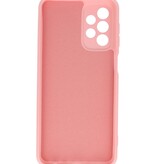 2.0mm Dikke Fashion Color TPU Hoesje voor Samsung Galaxy A52 5G Roze
