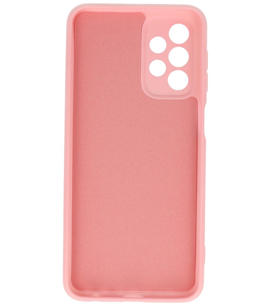 2,0 mm tykt modefarvet TPU-cover til Samsung Galaxy A52 5G Pink