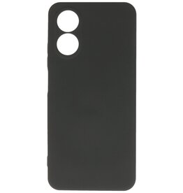 Coque TPU couleur tendance OPPO A18 noir