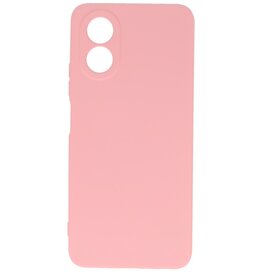 Fashion Color TPU taske OPPO A18 Pink