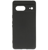Coque en TPU couleur tendance Google Pixel 7 noir