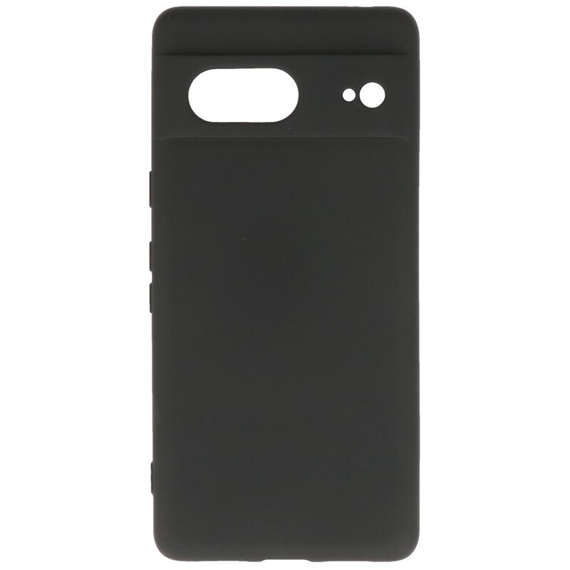 Coque en TPU couleur tendance Google Pixel 7 noir