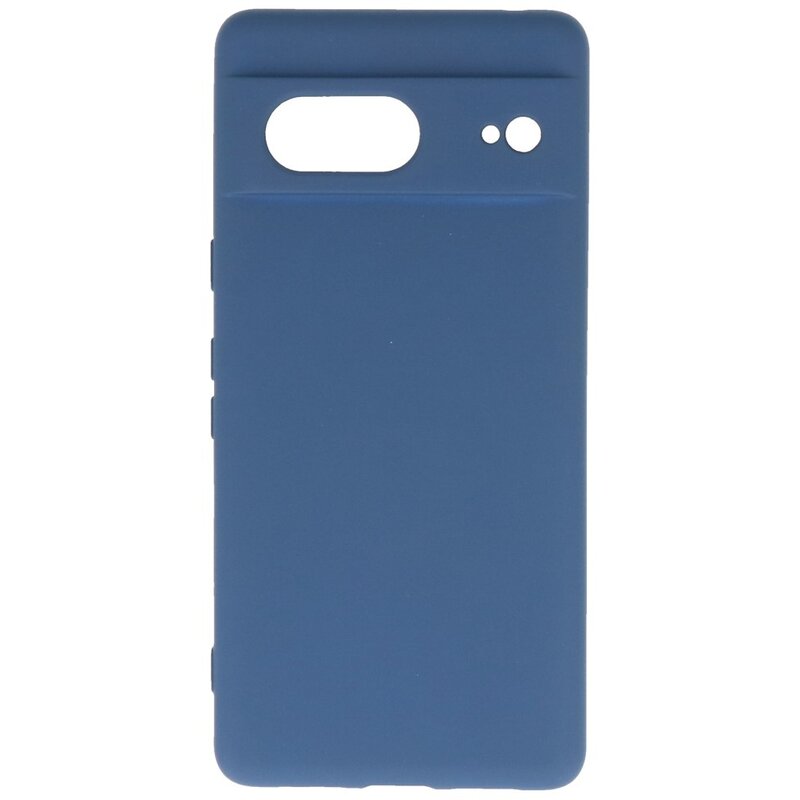 Custodia in TPU colorata alla moda per Google Pixel 7 blu scuro