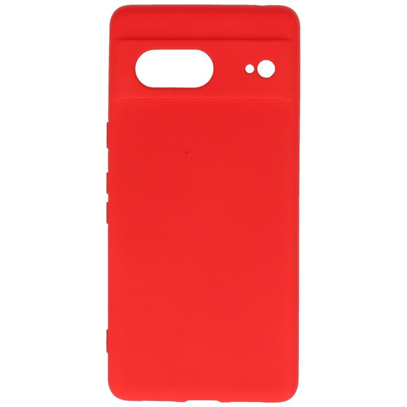 Fashion Color TPU-cover Google Pixel 7 Red