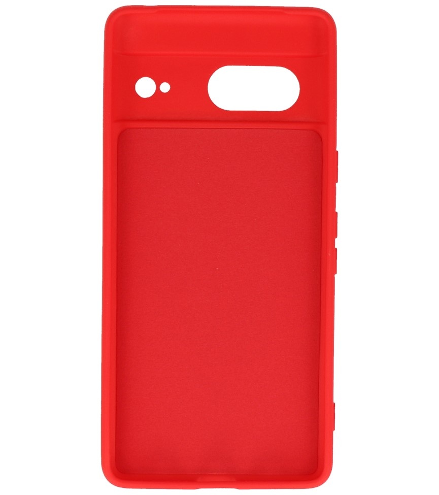 Fashion Color TPU-cover Google Pixel 7 Red