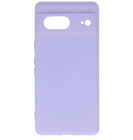 Coque en TPU couleur tendance Google Pixel 7 violet