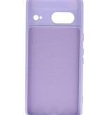 Fashion Color TPU Hoesje Google Pixel 7 Paars