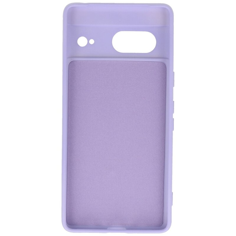 Coque en TPU couleur tendance Google Pixel 7 violet