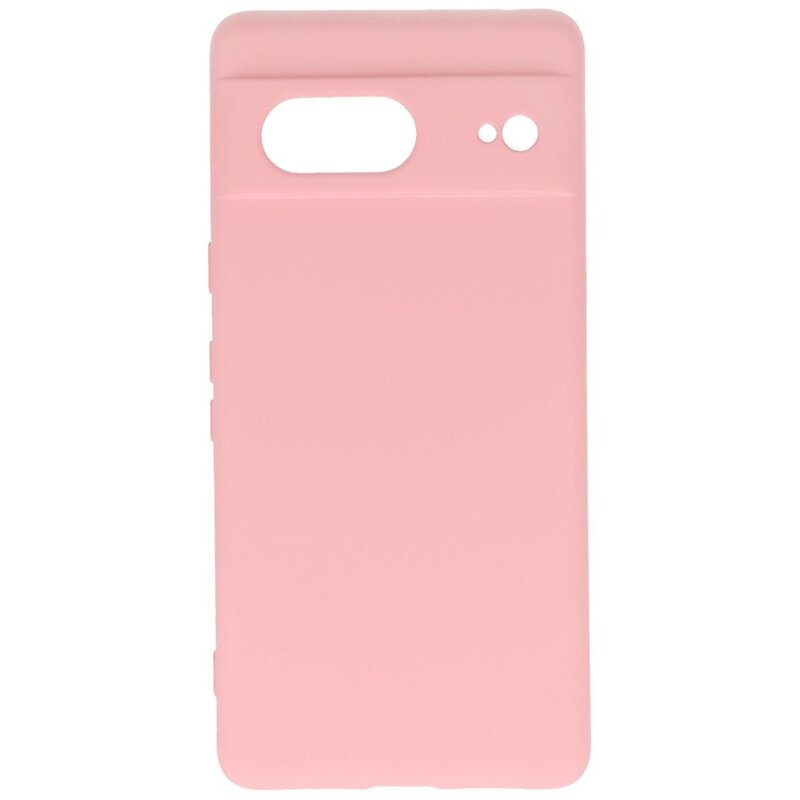 Custodia in TPU colorata alla moda per Google Pixel 7 rosa