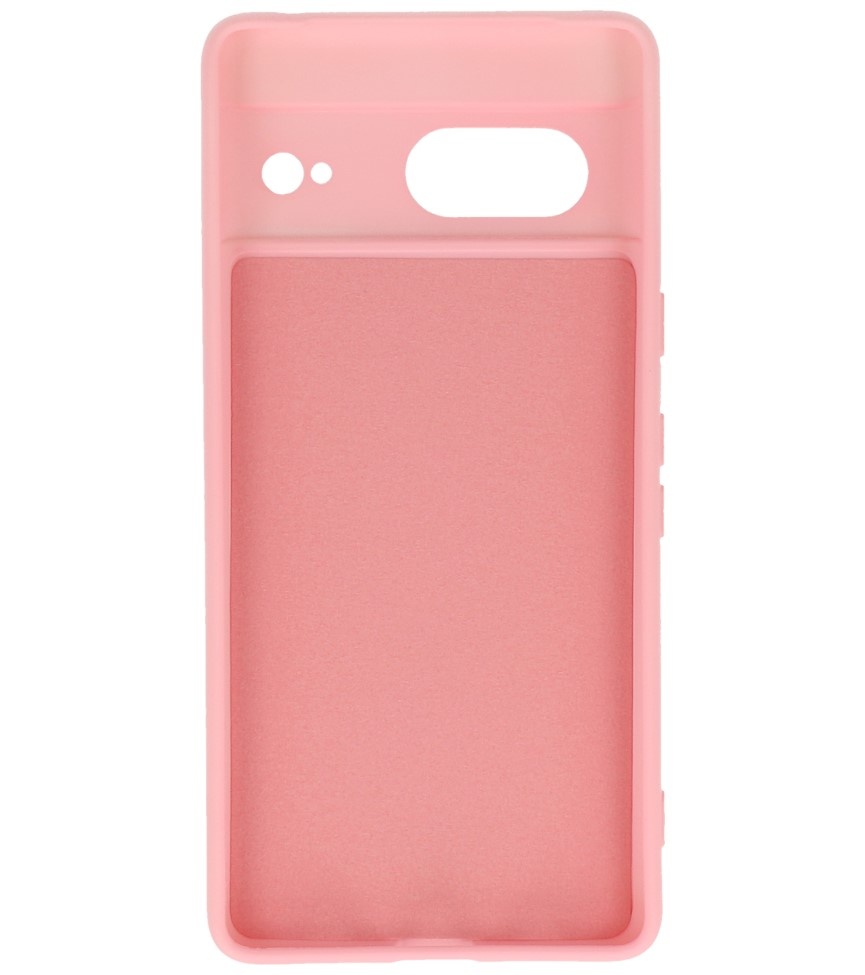 Fashion Color TPU-cover Google Pixel 7 Pink
