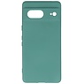 Fashion Color TPU Case Google Pixel 7 Dark Green