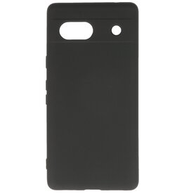 Coque en TPU couleur tendance Google Pixel 7A noir