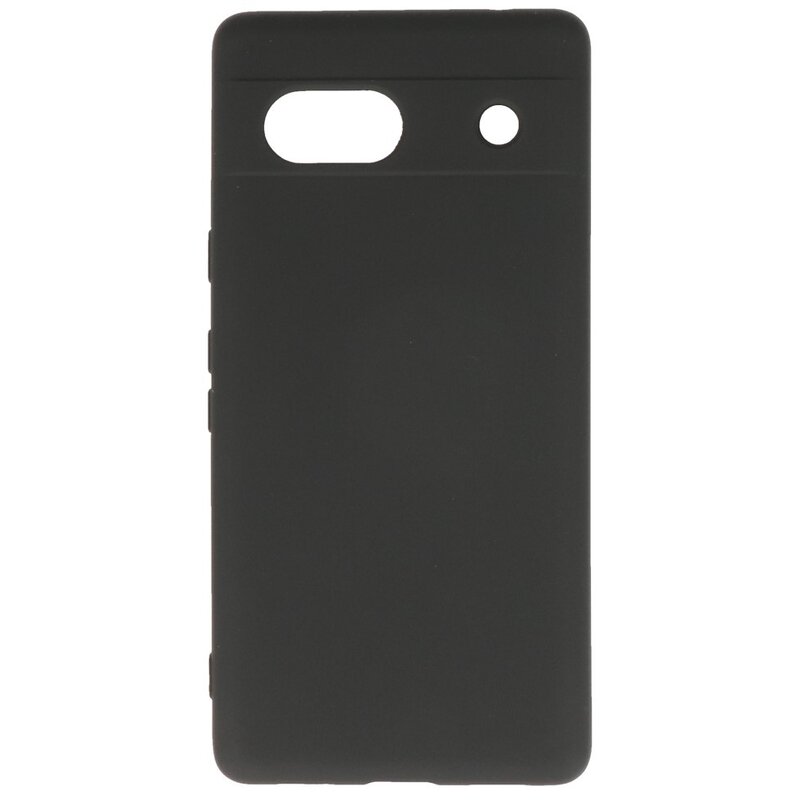 Coque en TPU couleur tendance Google Pixel 7A noir