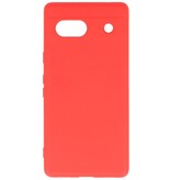 Fashion Color TPU Hoesje Google Pixel 7A Rood