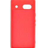 Fashion Color TPU-cover Google Pixel 7A Red