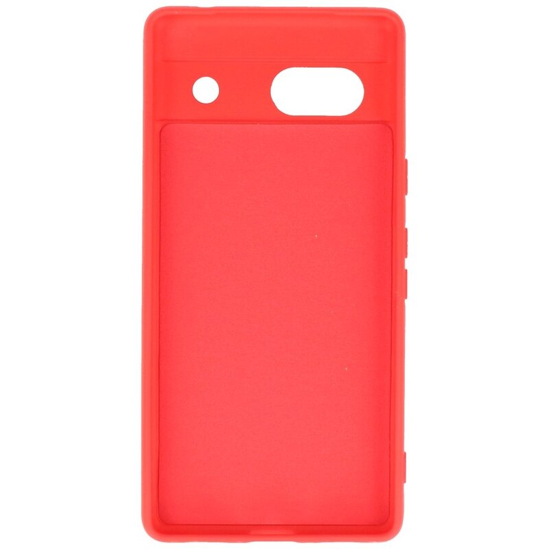 Custodia in TPU color moda per Google Pixel 7A Rosso