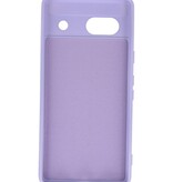 Fashion Color TPU Case Google Pixel 7A Purple