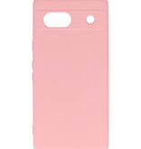 Custodia in TPU color moda per Google Pixel 7A rosa