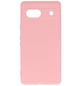 Custodia in TPU color moda per Google Pixel 7A rosa