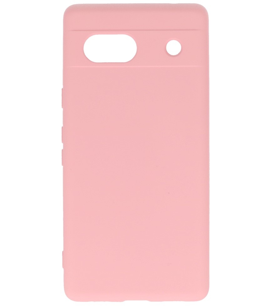 Funda TPU Fashion Color Google Pixel 7A Rosa