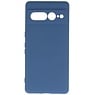 Fashion Color TPU-cover Google Pixel 7 Pro Navy