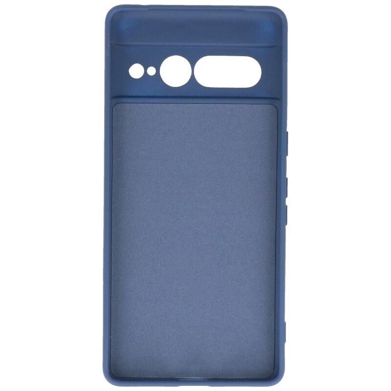 Coque en TPU couleur tendance Google Pixel 7 Pro bleu marine