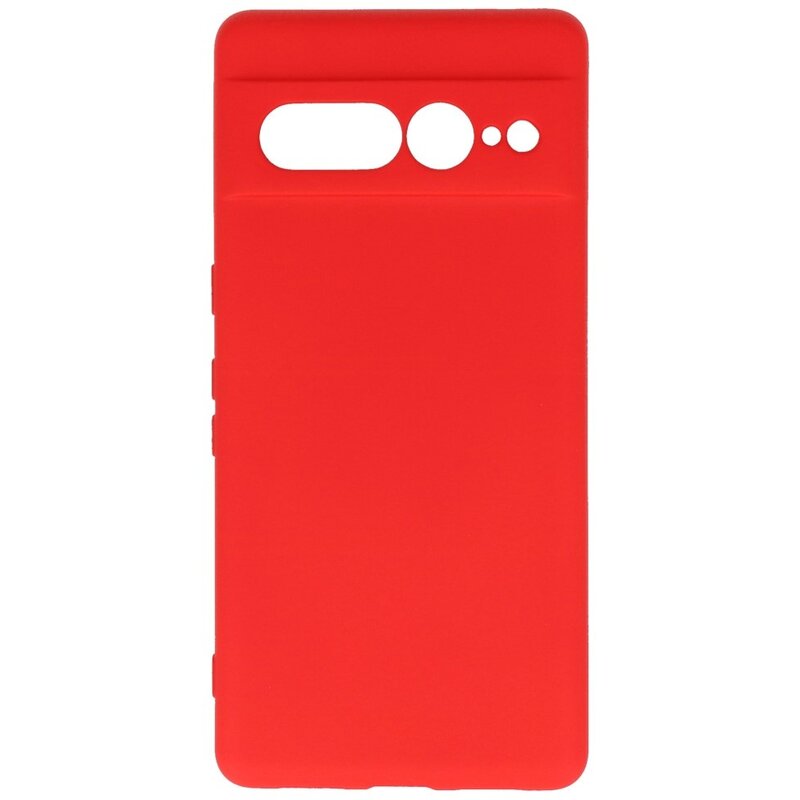 Fashion Color TPU-cover Google Pixel 7 Pro Red