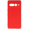 Fashion Color TPU-cover Google Pixel 7 Pro Red