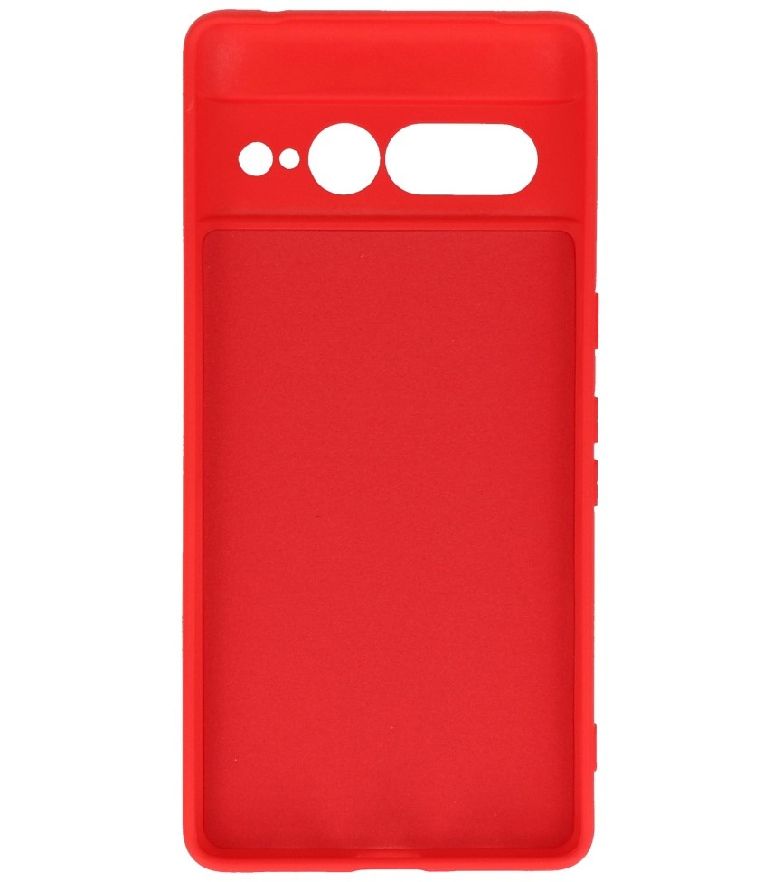 Fashion Color TPU-cover Google Pixel 7 Pro Red