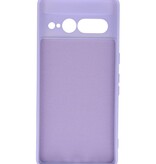 Fashion Color TPU Case Google Pixel 7 Pro Purple