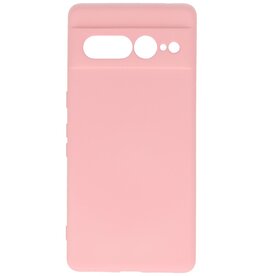 Fashion Color TPU Case Google Pixel 7 Pro Pink