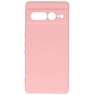 Coque en TPU couleur tendance Google Pixel 7 Pro rose