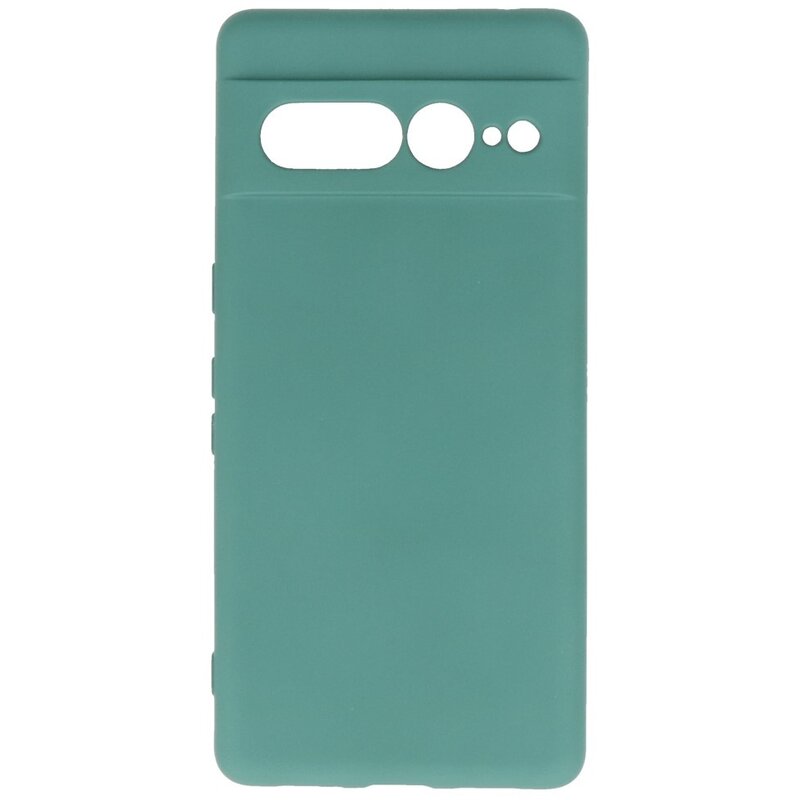 Funda TPU Fashion Color Google Pixel 7 Pro Verde Oscuro