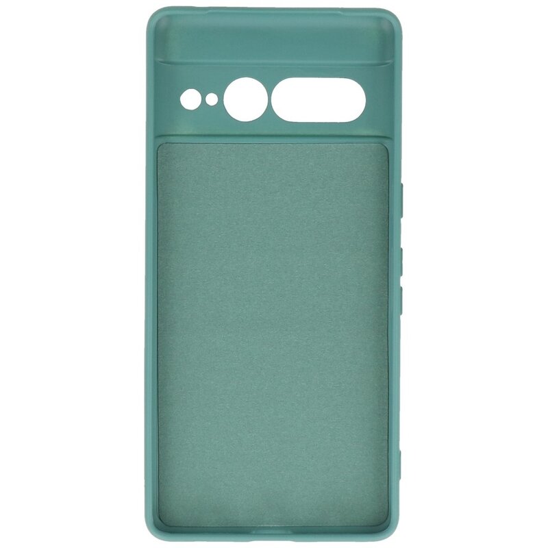 Fashion Color TPU-cover Google Pixel 7 Pro Mørkegrøn