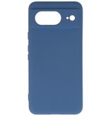 Coque en TPU couleur tendance Google Pixel 8 bleu marine