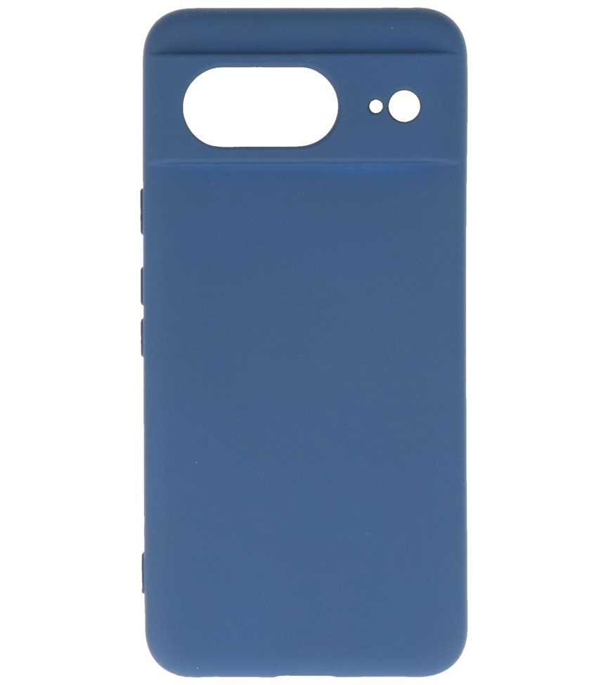 Fashion Color TPU-cover Google Pixel 8 Navy