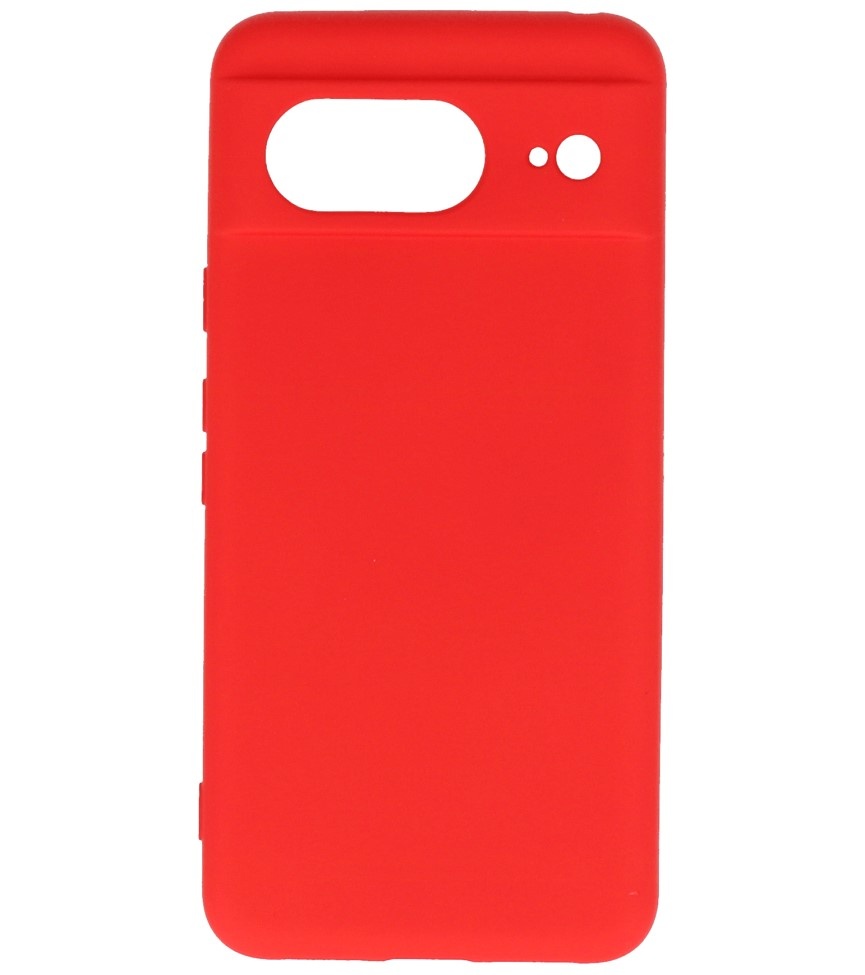 Fashion Color TPU-cover Google Pixel 8 Red