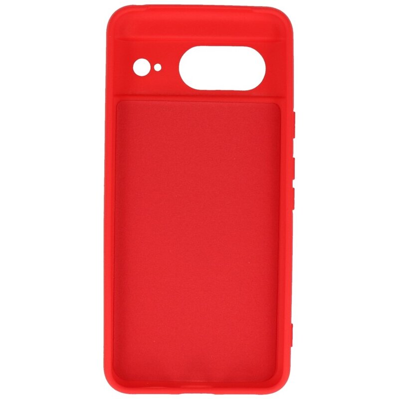 Coque en TPU couleur tendance Google Pixel 8 rouge