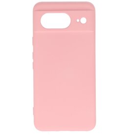 Fashion Color TPU-cover Google Pixel 8 Pink