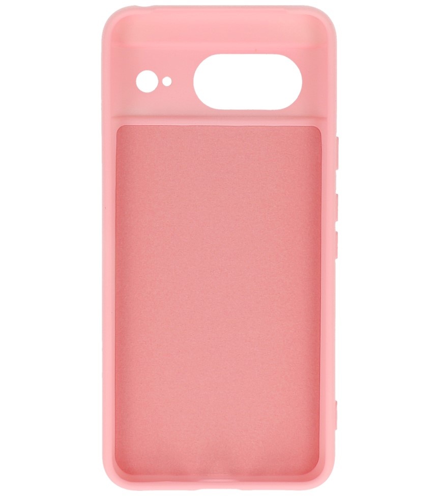 Fashion Color TPU-cover Google Pixel 8 Pink