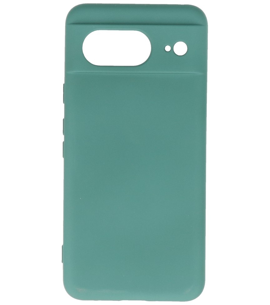 Fashion Color TPU Hoesje Google Pixel 8 Donker Groen