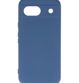 Fashion Color TPU-cover Google Pixel 8A Navy
